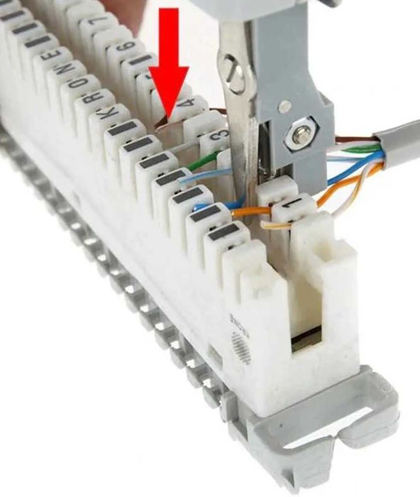 Ferramenta de inserção original KRONE LSA-PLUS com sensor