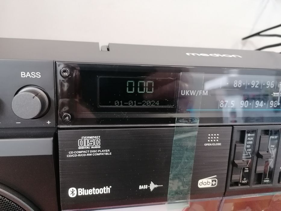 Bombox w stylu retro