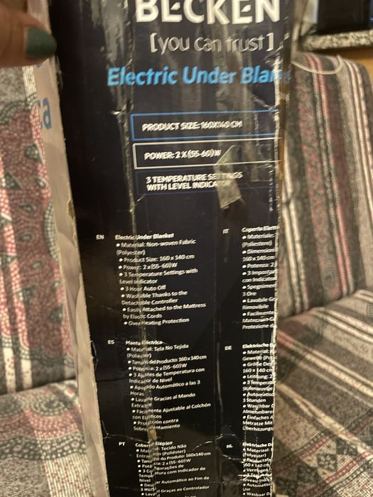 Capa de aquecimento becken