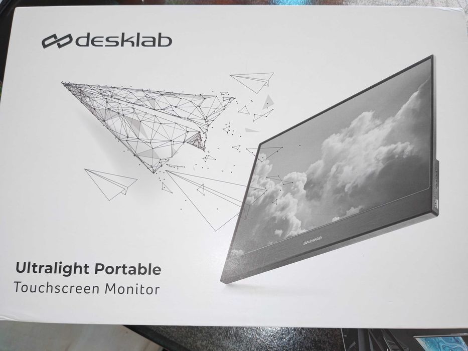 Desklab Monitor UHD (4k) tátil 15.6