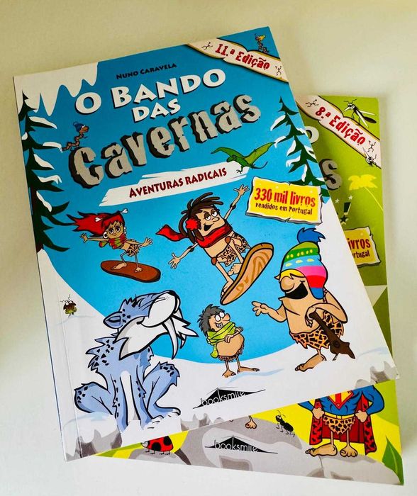 Livros Juvenil - O bando das cavernas