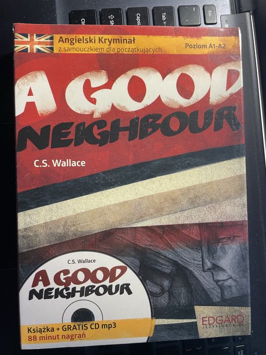 A Good Neighbour. Angielski Kryminał z ćwiczeniami A1-A2 + CD - nowa