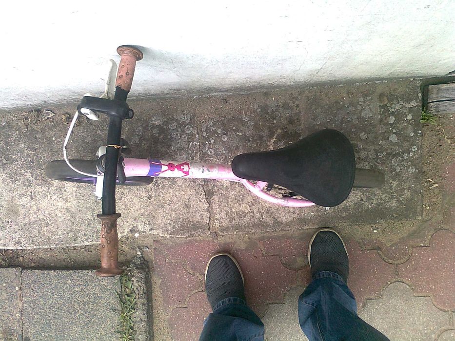 Rowerek biegowy dla dziewczynki