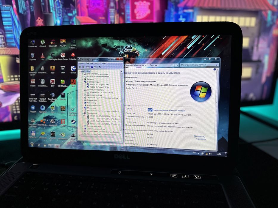 Игровой DELL 15+ игровые девайсы: 7 000 грн. - Ноутбуки Київ на Olx