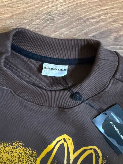 McDonald’s x RELAB bluza brązowa XS – limitowany drop