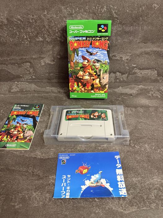 Картридж Superfamicom Donkey Kong стан нового