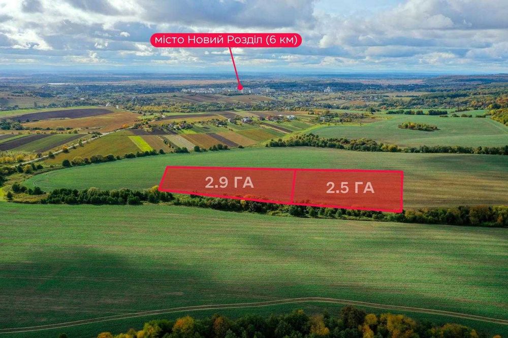 земля/Товарне виробництво/Новий розділ / Львівська область
