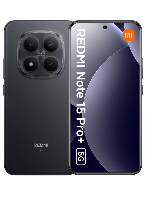 Smartfon Xiaomi Redmi Note 15 Pro+ 5G NFC 256GB AMOLED 6.83" 120Hz 200 Mpx Gorilla Glass Victus 2 6500 mAh Czarny jak Nowy Pudło + Etui GW !