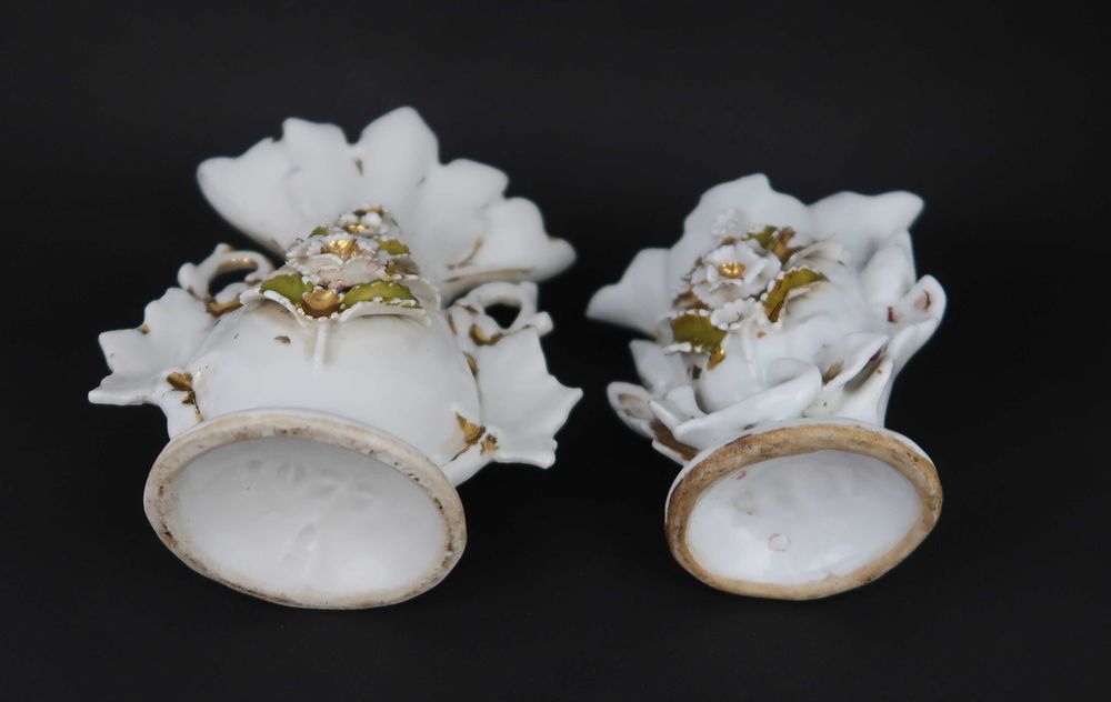 Par de jarras em porcelana Séc. XIX