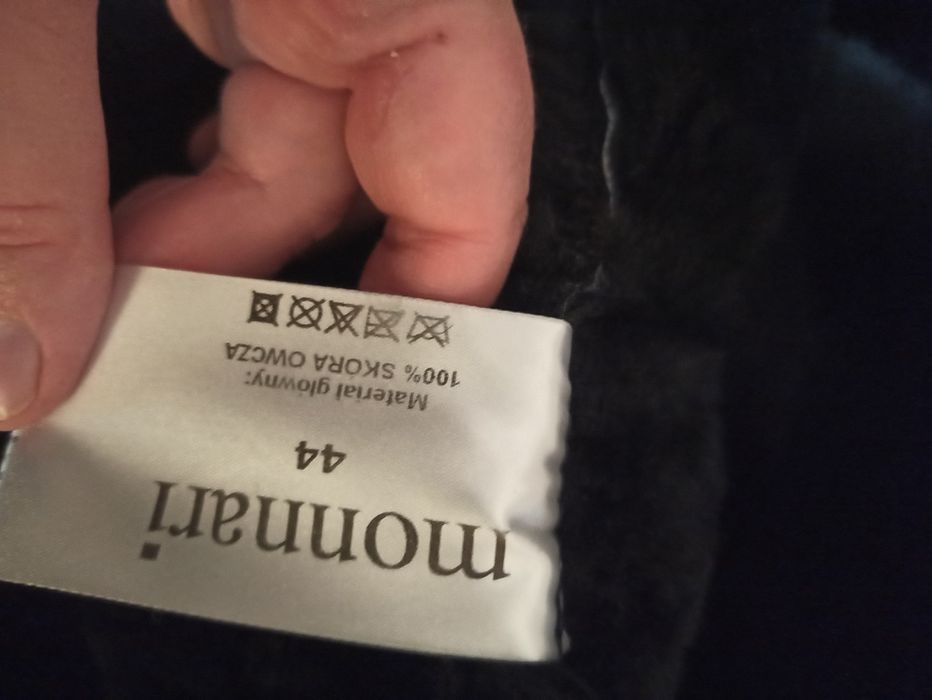 Kamizelka damska skóra owcza Monnari