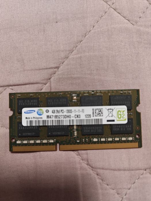 Оперативна память для ноутбука samsung 4gb