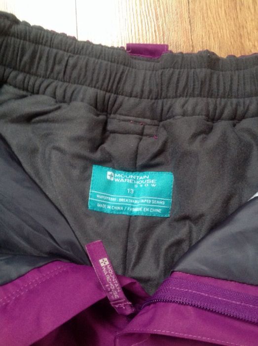 Obniżka!Jak nowe!!Zimowe spodnie firmy Mountain Warehouse