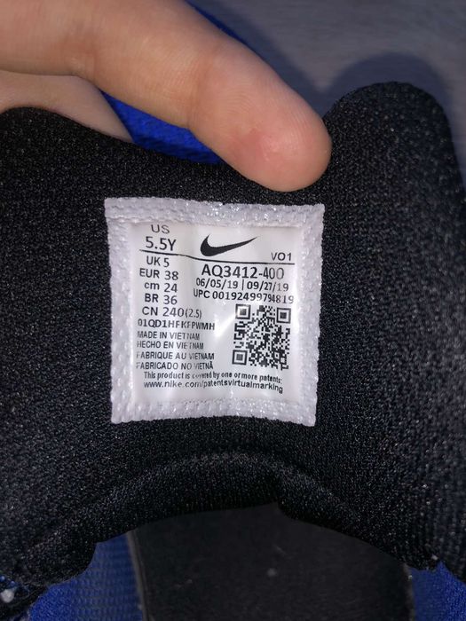 Кросівки для баскетболу Nike Flytrap Kirye розмір 38-39(24см)