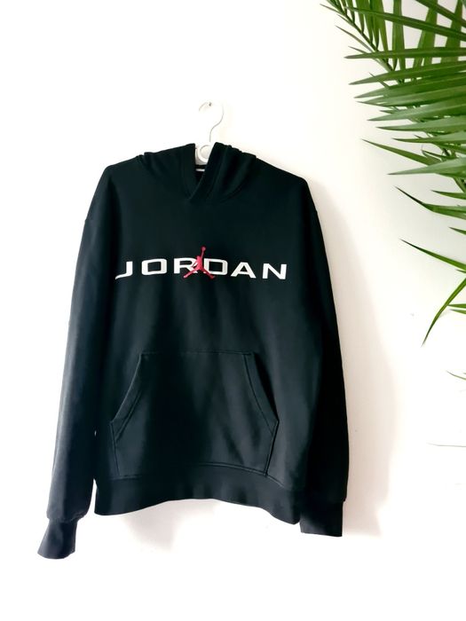 Bluza Jordan męska czarna z kapturem S