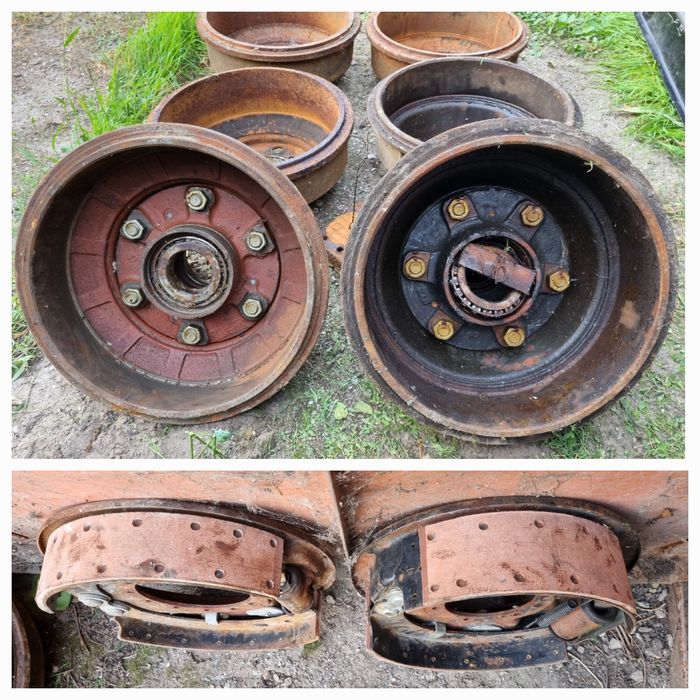 Комплект тормозной барабан, опорный диск, ступица ГАЗ-52 53 66 3307-09