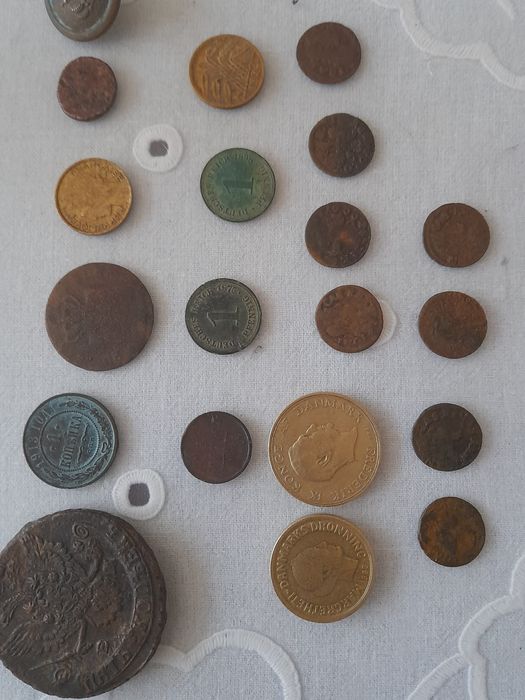 Sprzedam stare monety srebrne i inne stopy do rozpoznania