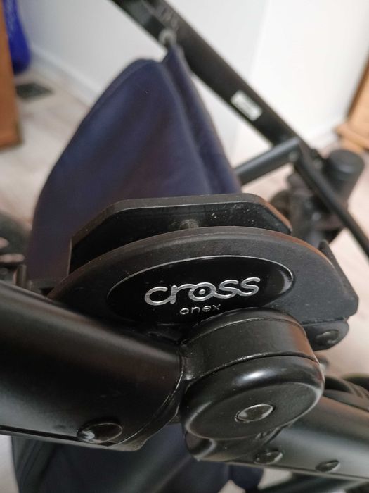 Cały komplet -Wózek dzieciecy 3w1 Anex Cross