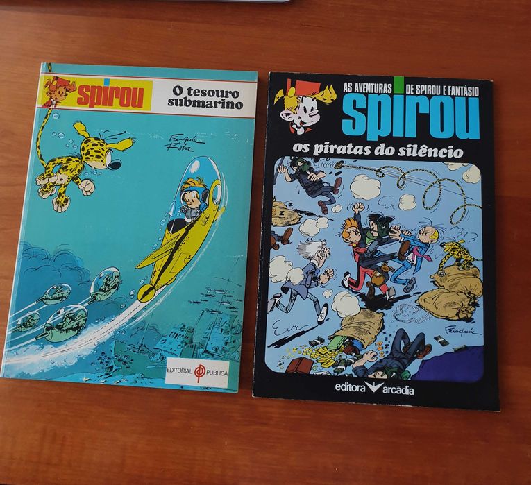 Álbuns BD As Aventuras de Spirou e Fantásio (portes incluídos)
