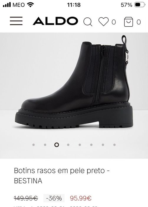 Botins rasos novos da ALDO