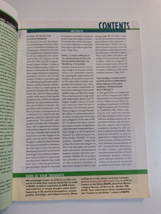 BAMS - Bulletin of The American meteorological society