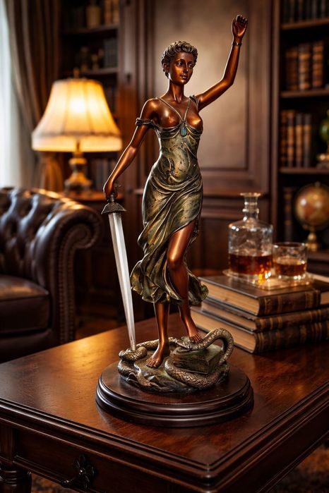 Аллегория Силы • Италия • Скульптура 45 см