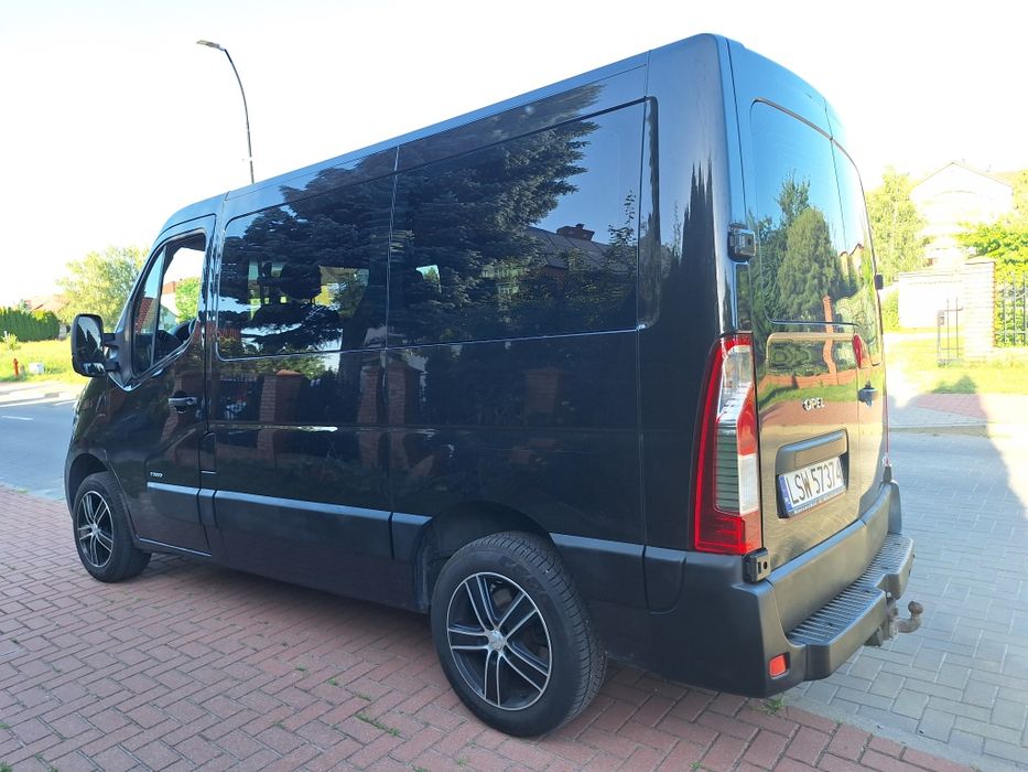 Opel Movano 2 x klima 9 osobowy master