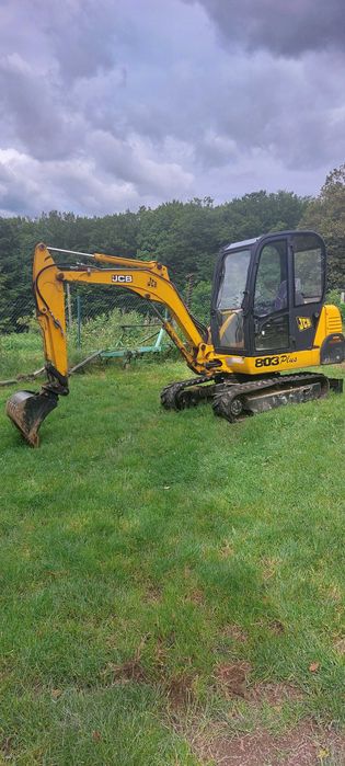 Minikoparka JCB 803 plus 3t