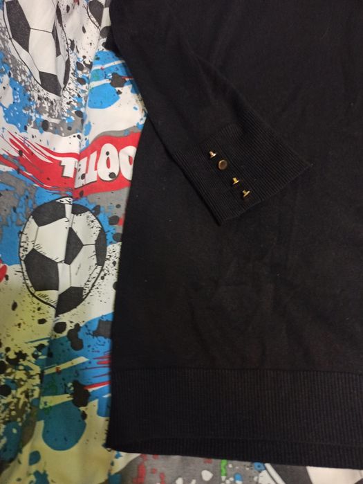 Lekki sweterek czarny