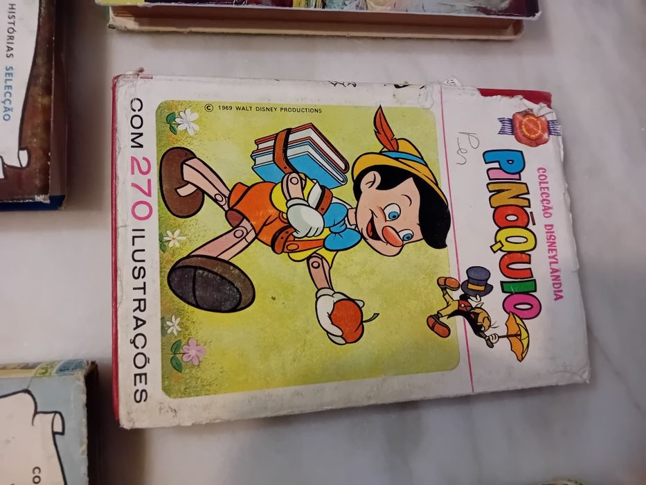 Conjunto de 5 Livros Infantis Colecção Histórias Selecção