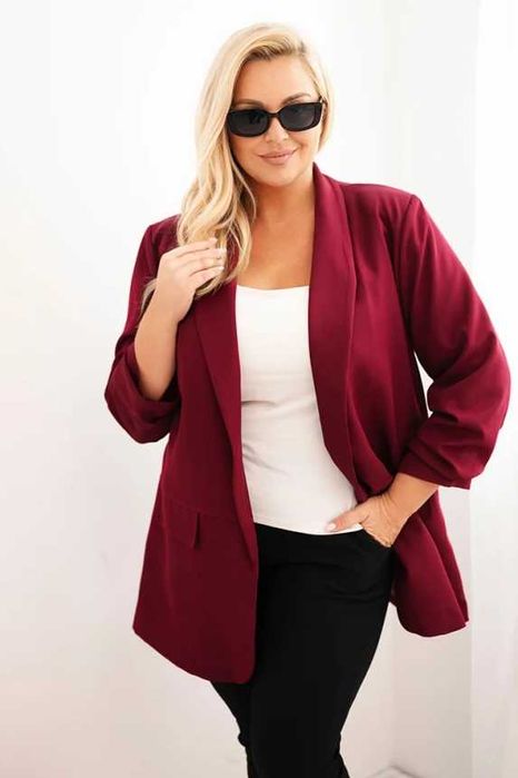 Eleganckie marynarki Plus Size kolory