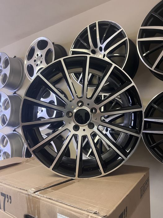 Jantes 19” 5x112 2+2 Novas Estilo Turbine Mercedes AMG Classe C E