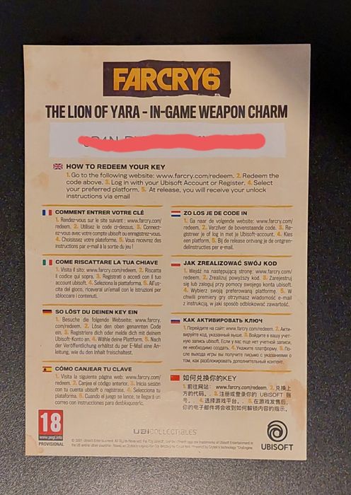 Far Cry 6 Figura "Lions of Yara Antón & Diego Castillo"