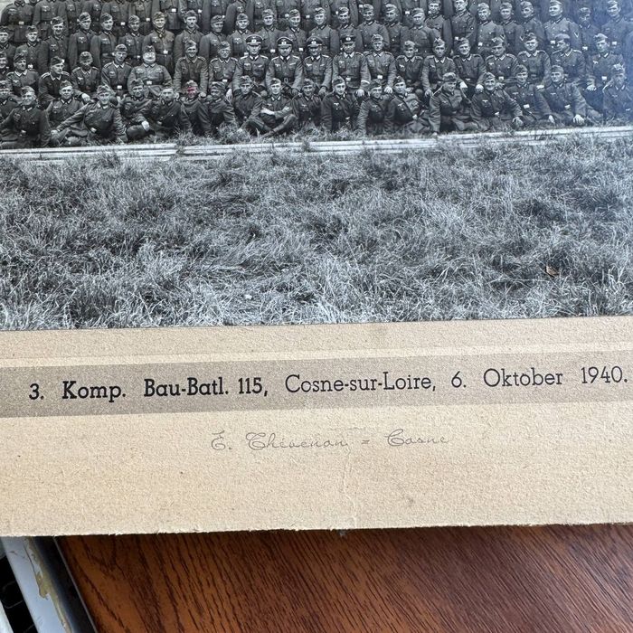 Zdjęcia Wermacht Kompania Batalionu 3. Komp. Bau-Batl. 11