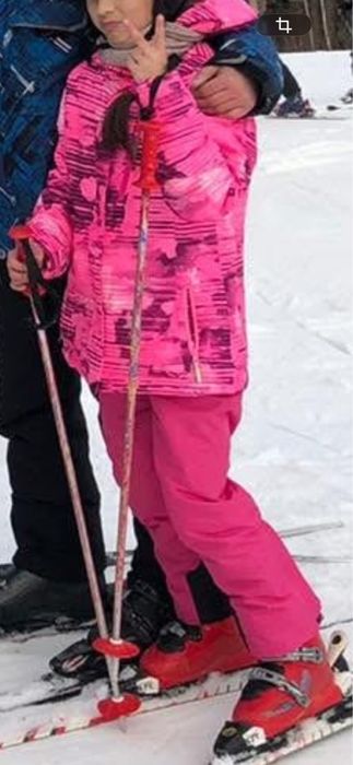 Лижній костюм на дівчинку