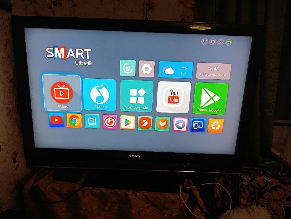 Sony bravia 40 дюймів kdl-40w4500