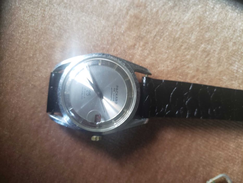 Relogio Mecanico automatico Vintage, Anos 70, Marca PACKARD, 25 Rubis