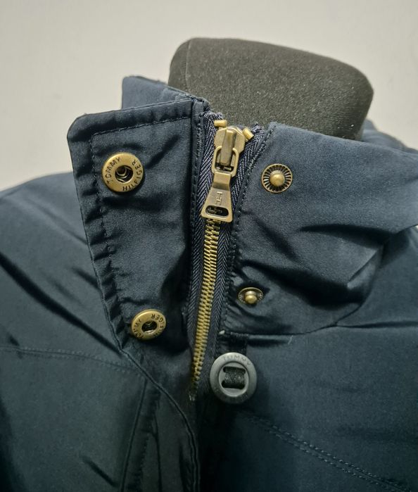 TOMMY HILFIGER roz. S damska kurtka zimowa Puchowa super stan oryginał