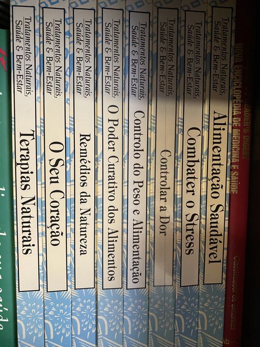 Lote 1: Livros diversos - medicina - saude - em ingles e portugues