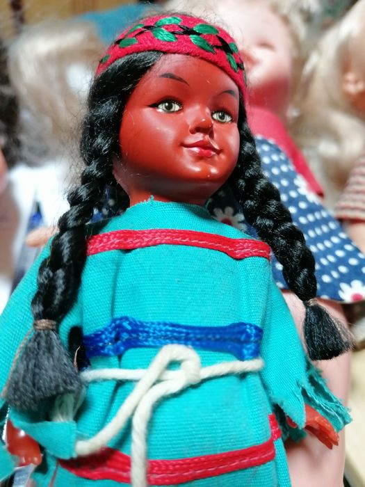 Boneca a corda  vintage