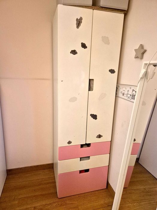 IKEA Roupeiro para quarto de criança SMÅSTAD / PLATSA