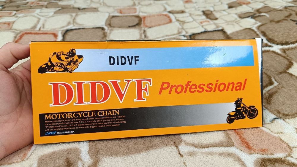 Цеп на мотоцикл DID 520v 120l didvf цепок ланцюг ендуро крос