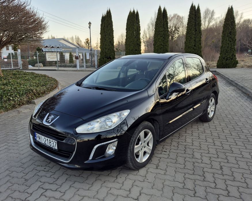 Peugeot 308 lift 1.6 hdi / diesel / 2012r / navi / długie opłaty