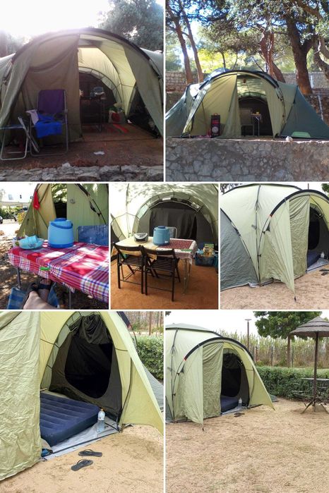 Tenda c/3 quartos da Decathlon