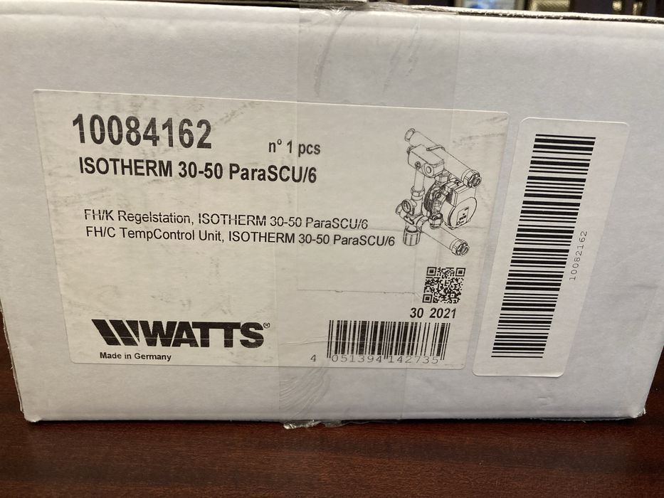 Watts ISOTHERM grupa pompowo-mieszająca do ogrzewania podłogowego