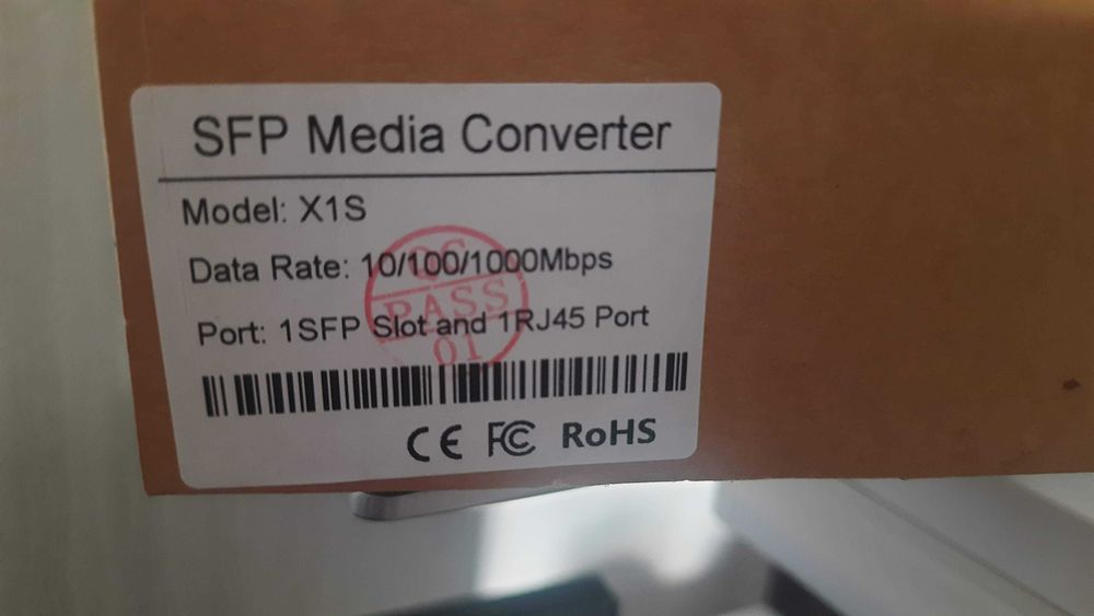 Медіаконвертер  ALISTAR (без SFP)