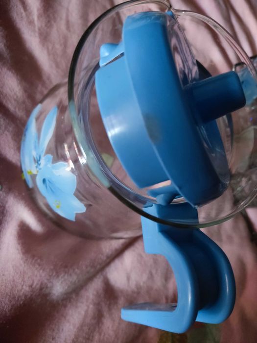 Набір чайник заварник та стакани 6 шт. на металевій підставці