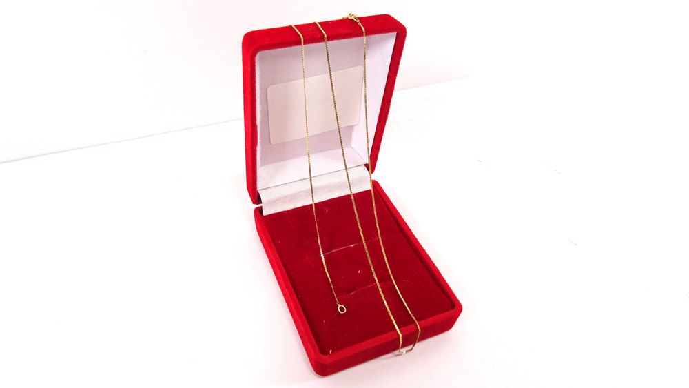 Delikatny Złoty Łańcuszek PR.:585, 14K, W.:0,87G., DŁ.:48 CM