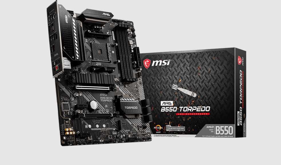 Ryzen 9 5900X. G.Skill DDR4 32 GB. MAG B550 TORPEDO