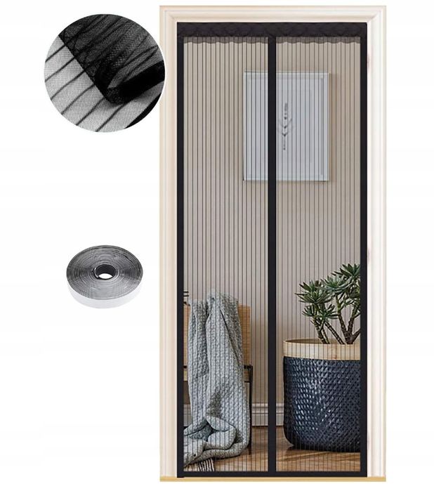 Magnetyczna Moskitiera Na Drzwi 100 X 210 Cm