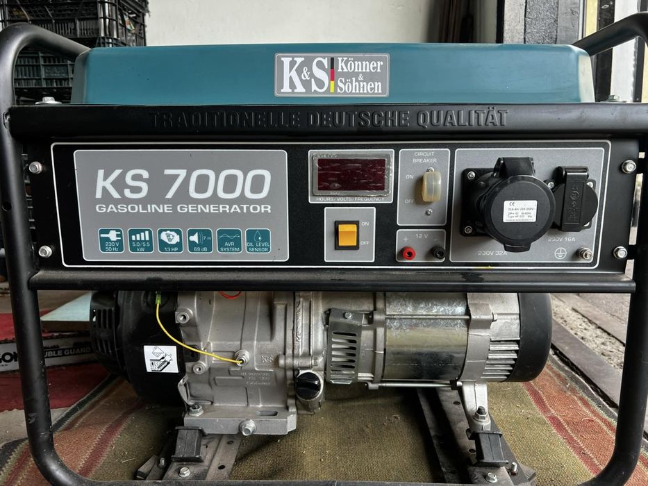 Генератор бензиновий Konner&Sohner 7000 5,5 kW